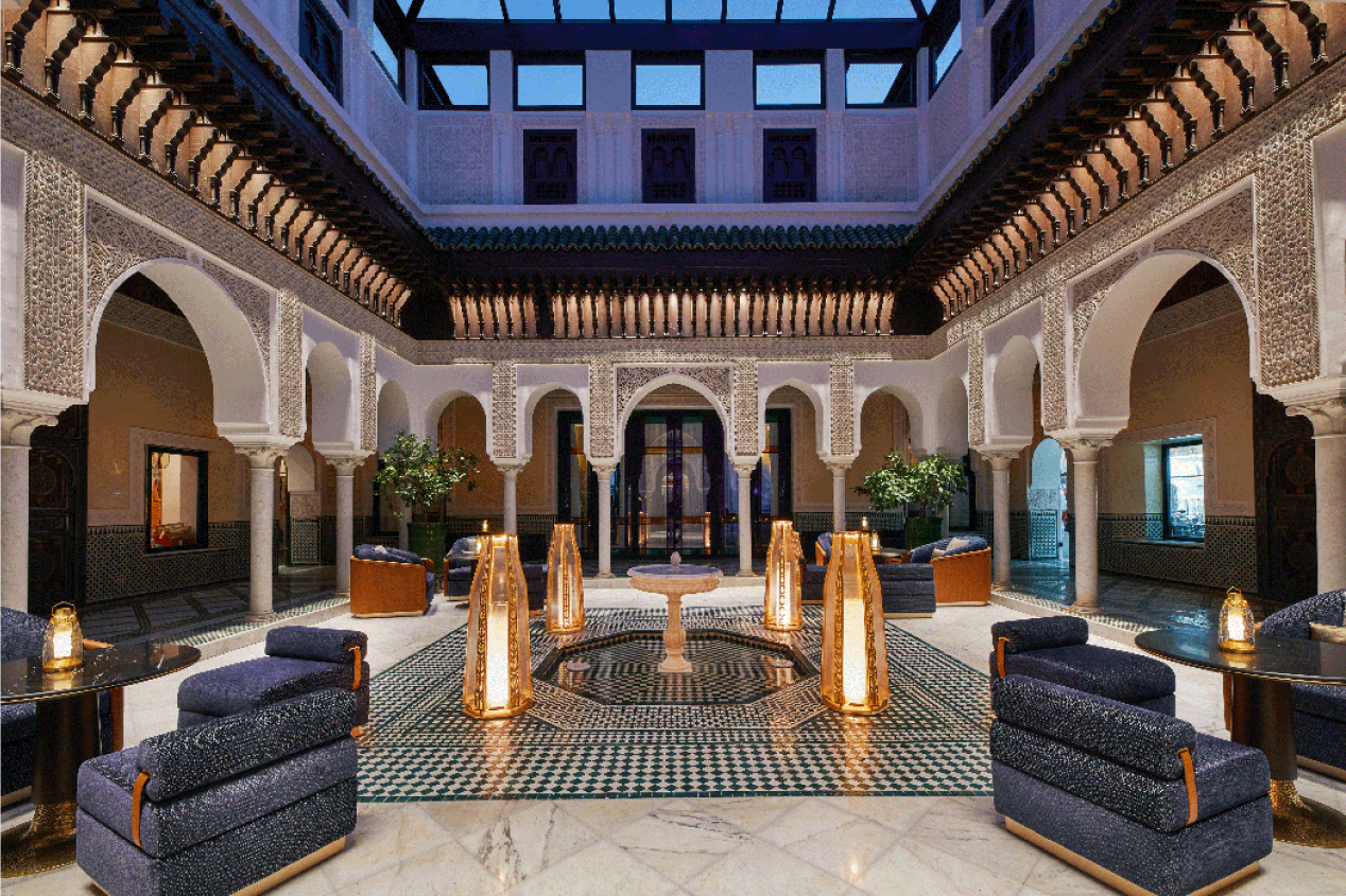 la mamounia Voyons voir design lumière lighting 