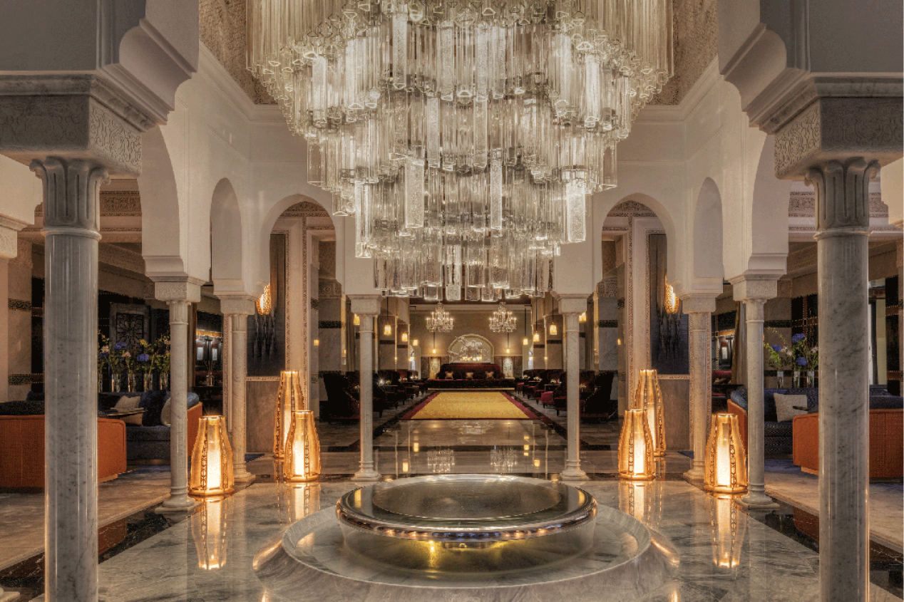 la mamounia Voyons voir design lumière lighting 